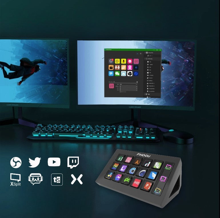 Stream Deck 15 Touches - ModuloDesk