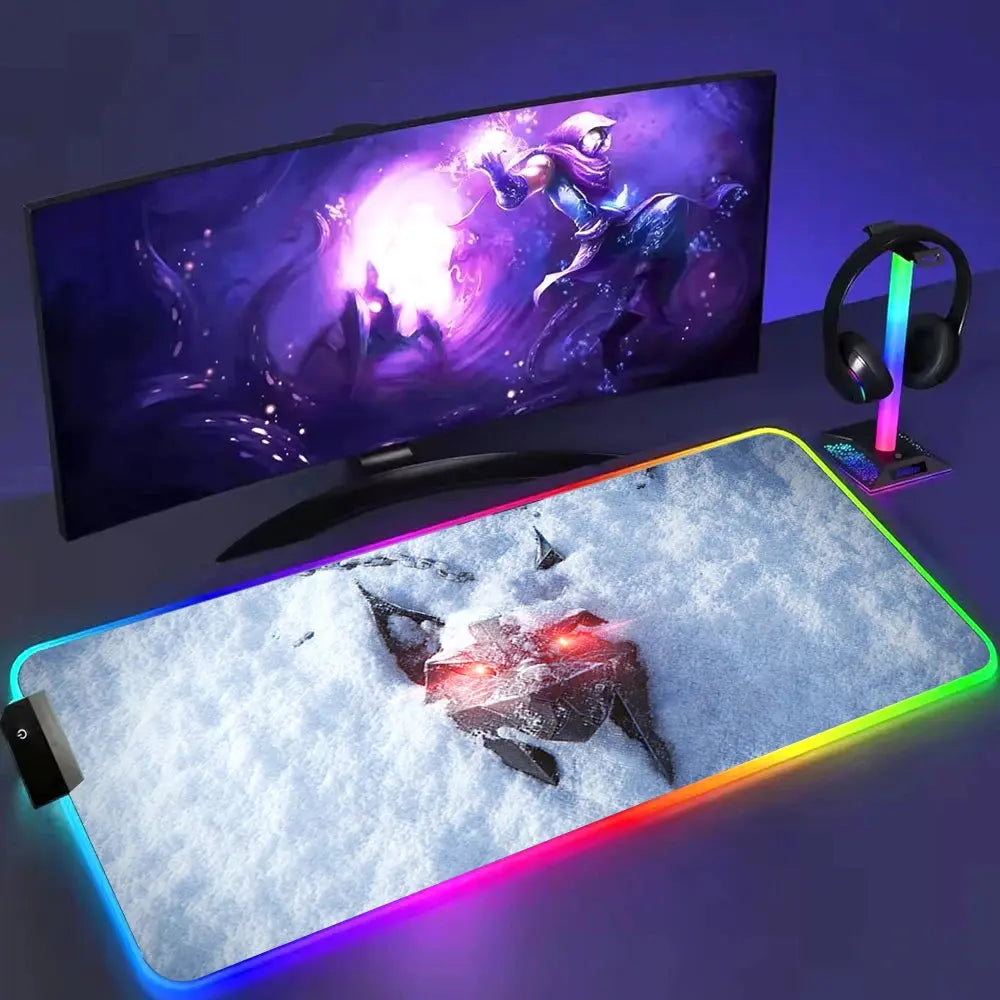 Tapis De Souris Gamer RGB - ModuloDesk