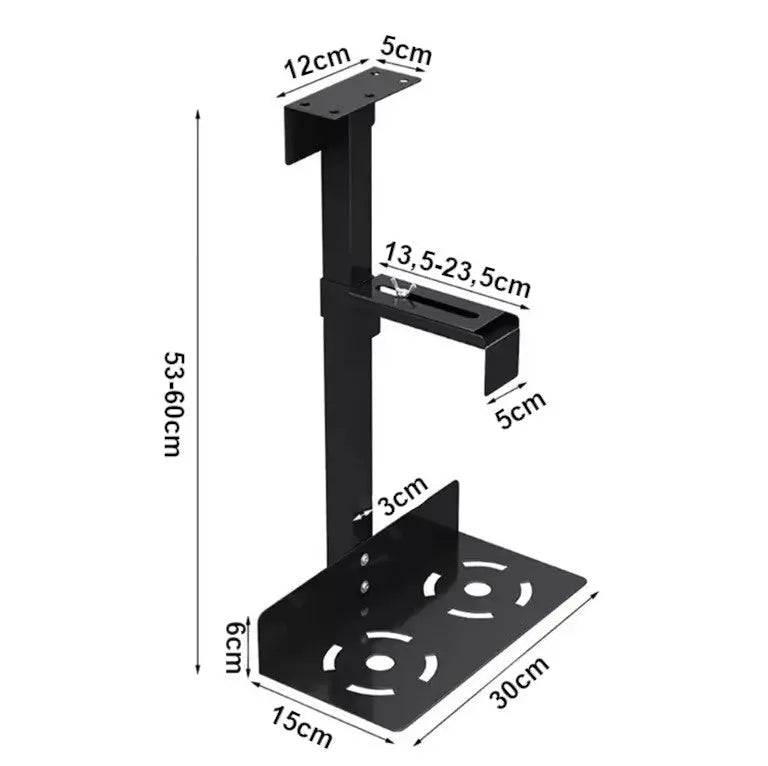 Support Tour PC Sous Bureau Rotatif - ModuloDesk