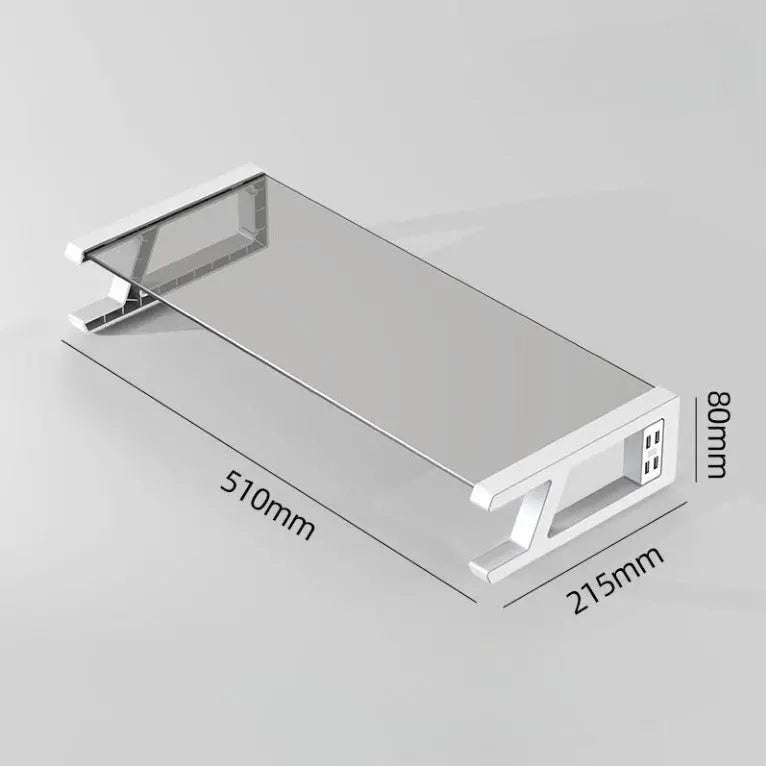 Support Ecran En Verre - ModuloDesk