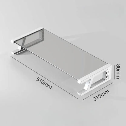 Support Ecran En Verre - ModuloDesk
