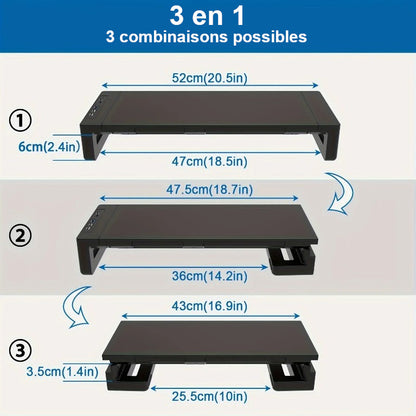 Support Ecran USB - ModuloDesk