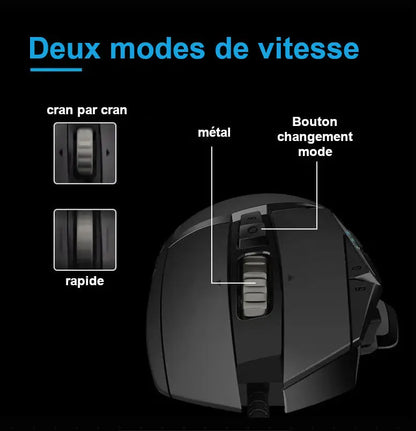 Souris Logitech G502 Hero ModuloDesk