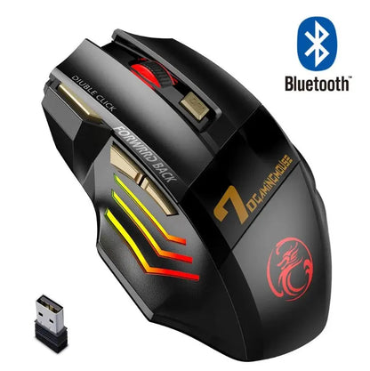 Souris Sans Fil Gamer Noir ModuloDesk