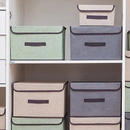Boite De Rangement En Tissus - ModuloDesk