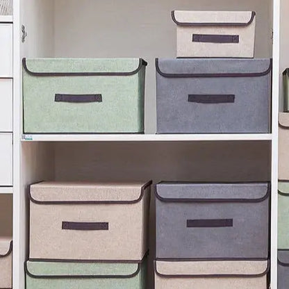 Boite De Rangement En Tissus - ModuloDesk