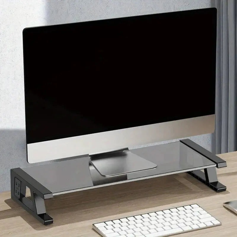 Support Ecran En Verre - ModuloDesk