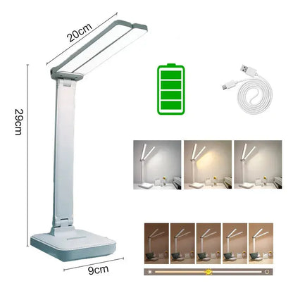 Lampe De Bureau LED 2 Branches - ModuloDesk