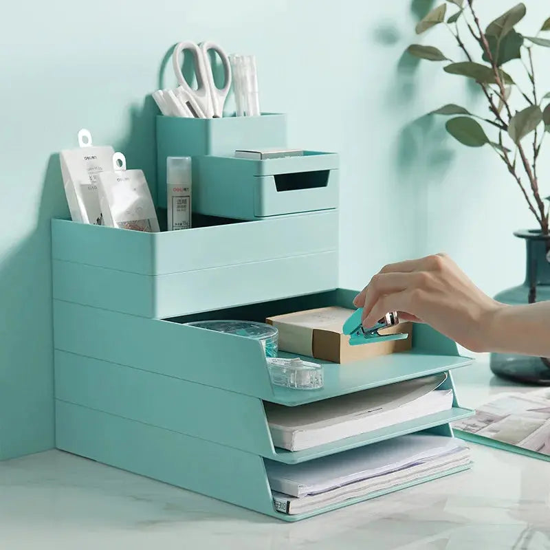 Organisateur De Bureau En Plastique - ModuloDesk
