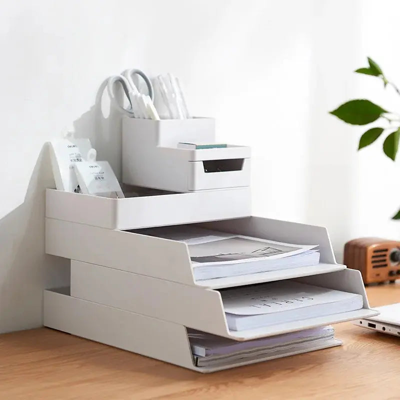 Organisateur De Bureau En Plastique - ModuloDesk