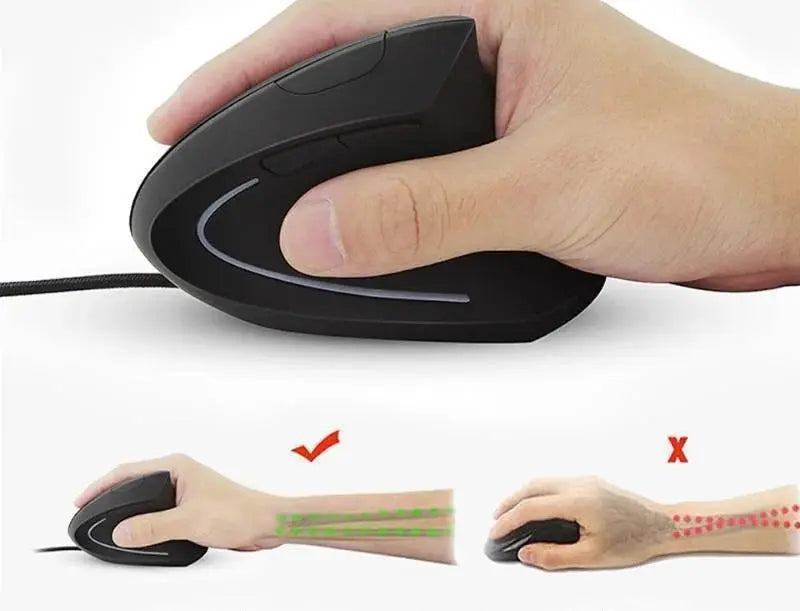 Souris Filaire Verticale ModuloDesk