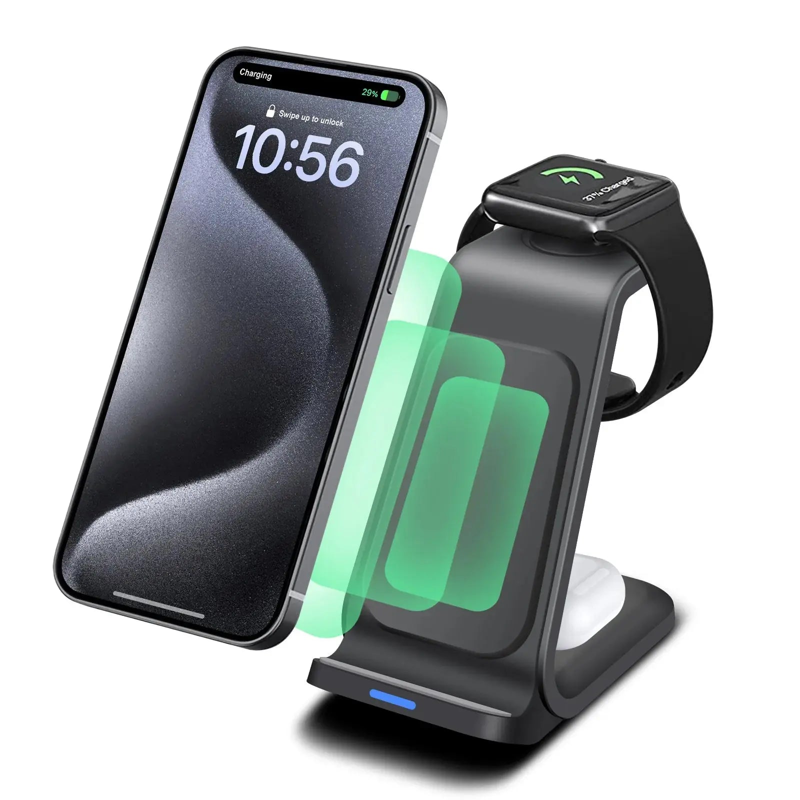 Station De Charge 3 en 1 Compact - ModuloDesk