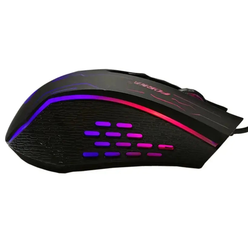 Souris Filaire Noir RGB ModuloDesk