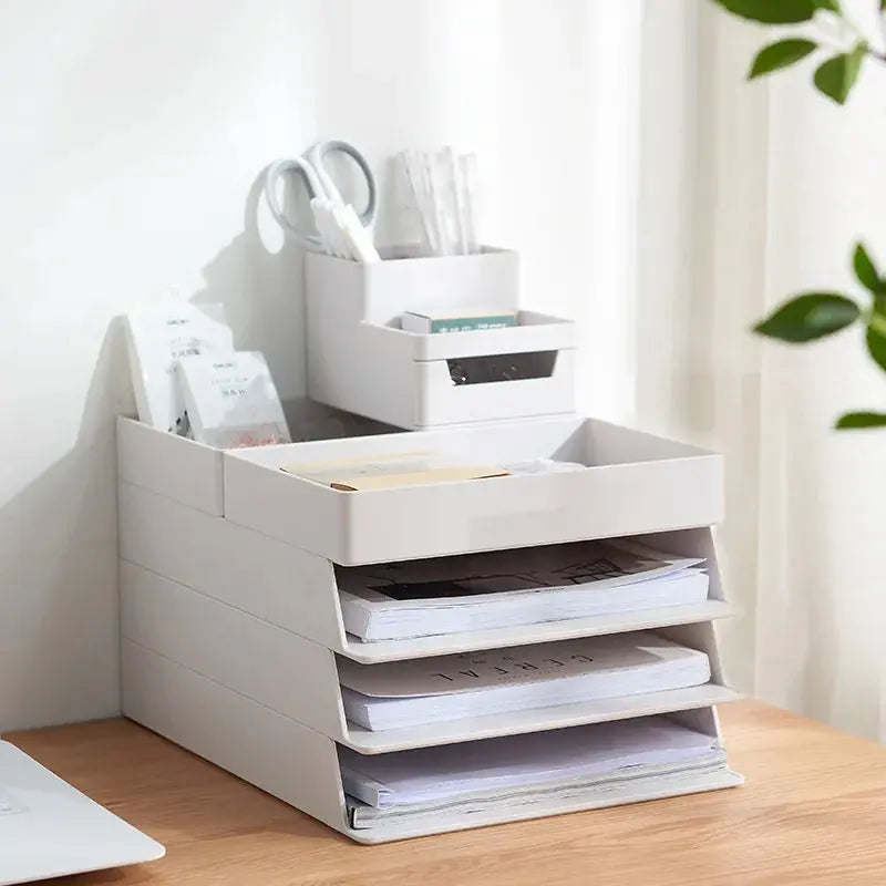 Organisateur De Bureau En Plastique - ModuloDesk
