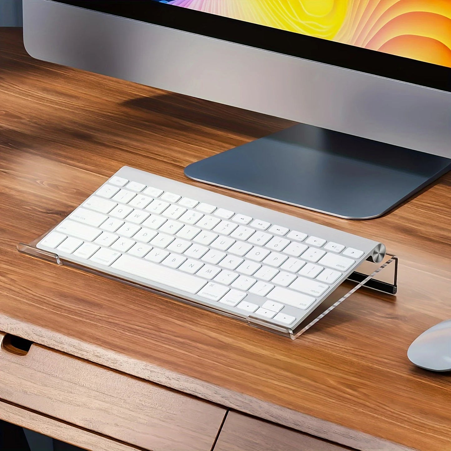 Support Clavier Acrylique ModuloDesk