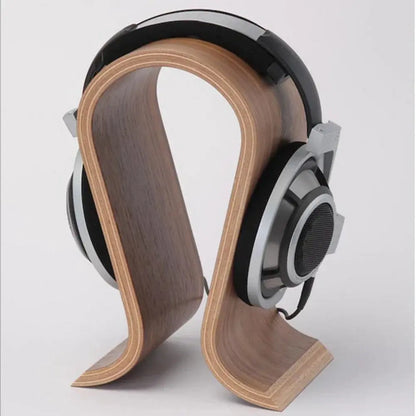 Support Casque Bois - ModuloDesk