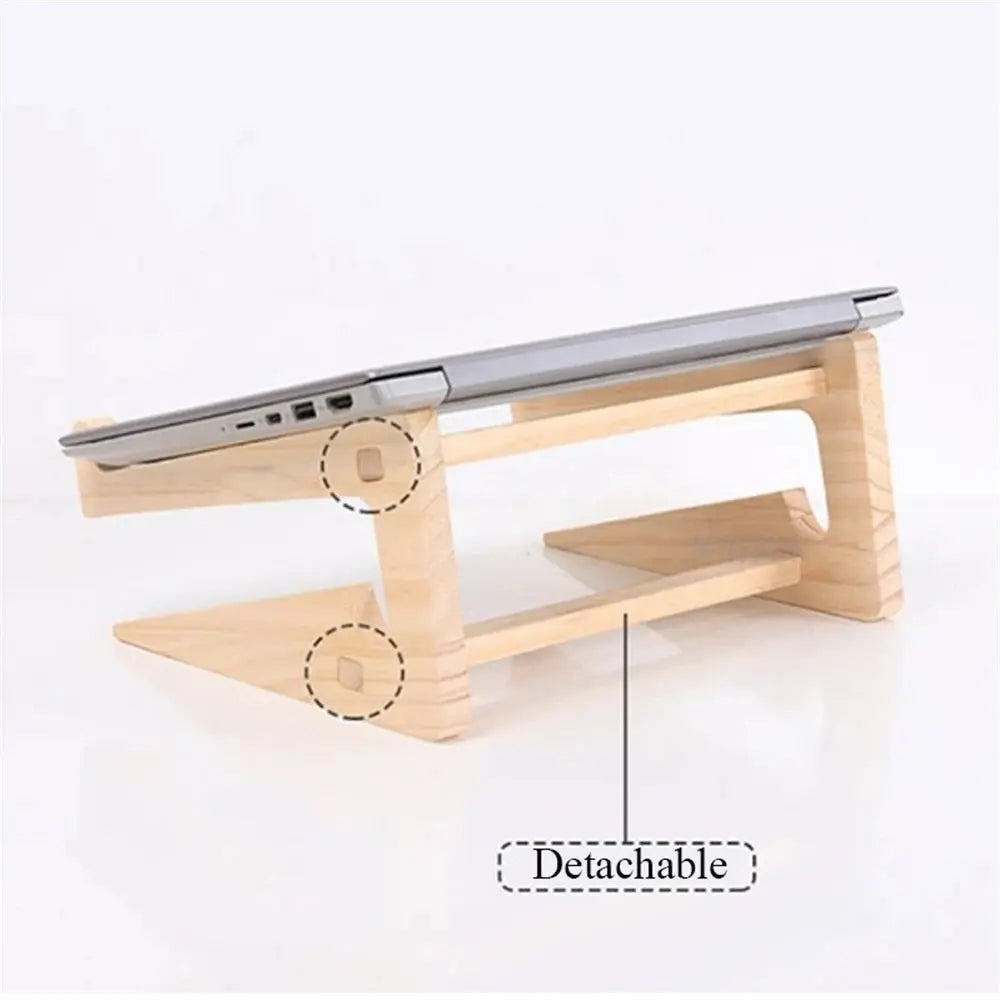 Support Ordinateur Portable Bois - ModuloDesk