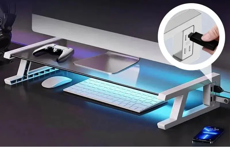 Support Ecran En Verre ModuloDesk