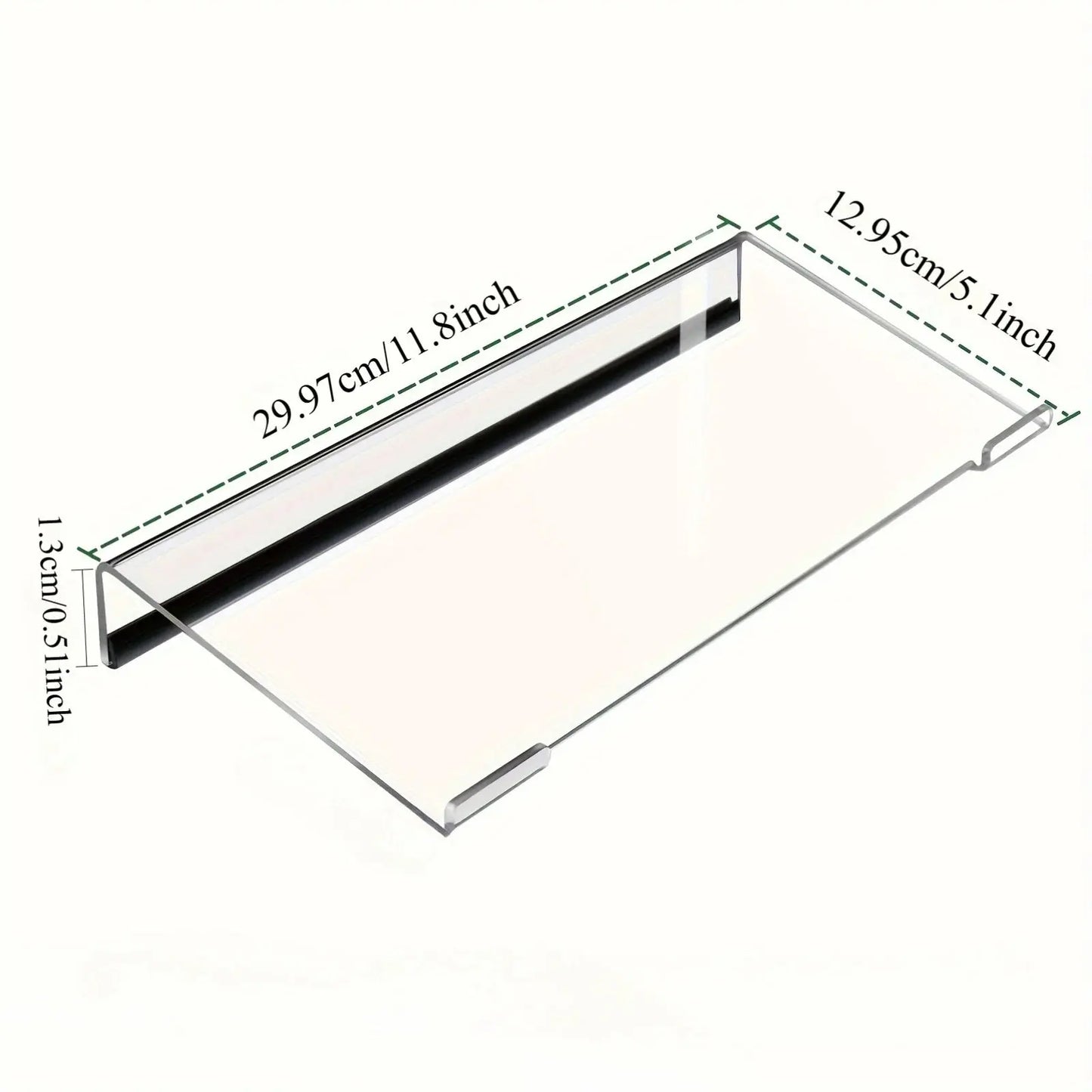 Support Clavier Acrylique - ModuloDesk