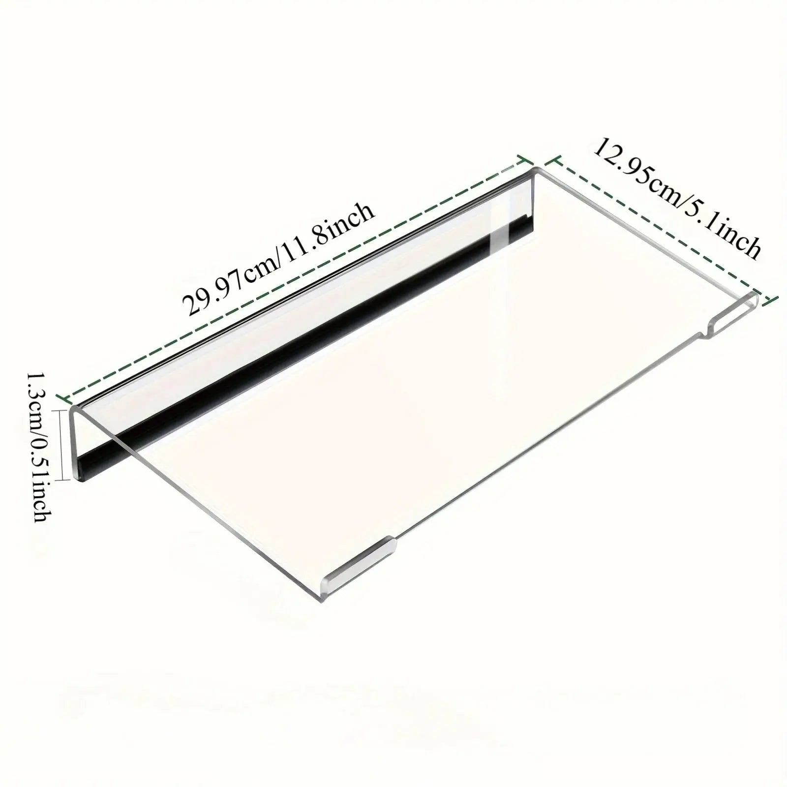 Support Clavier Acrylique - ModuloDesk