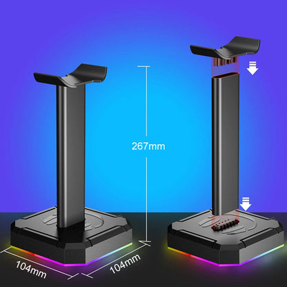 Support Casque RGB - ModuloDesk