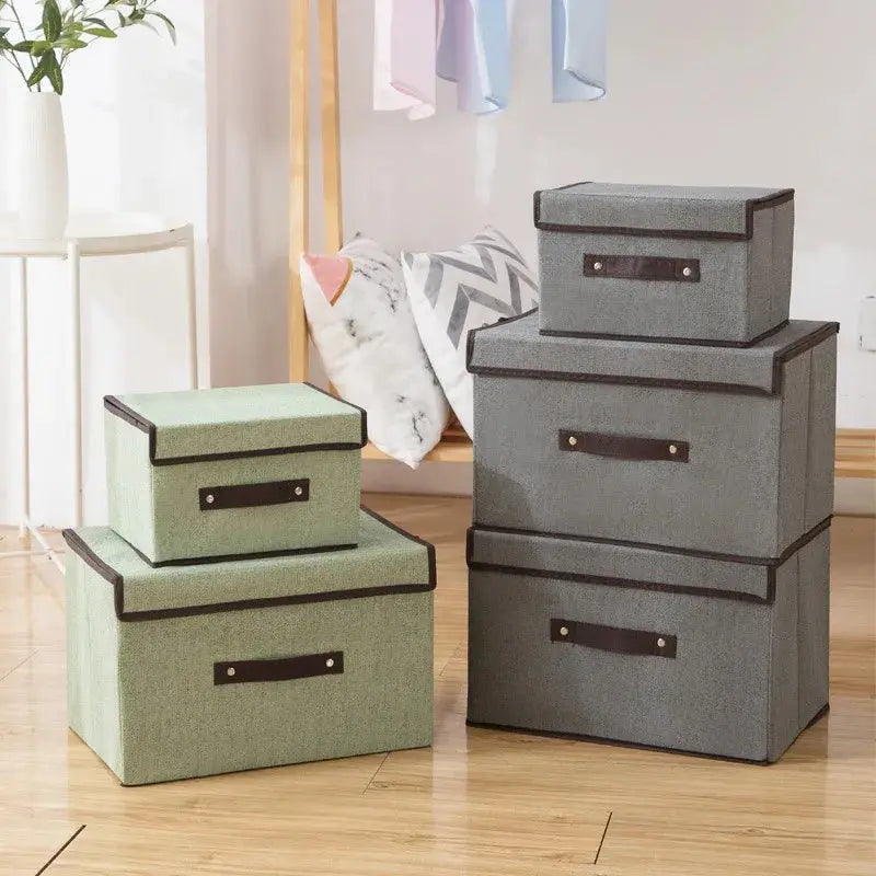 Boite De Rangement En Tissus - ModuloDesk