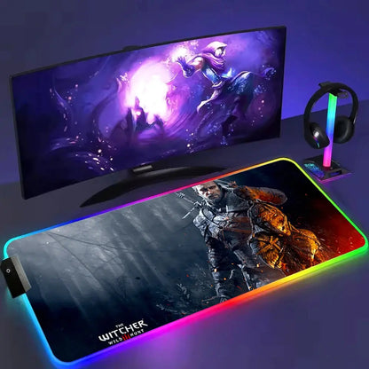 Tapis De Souris Gamer RGB - ModuloDesk
