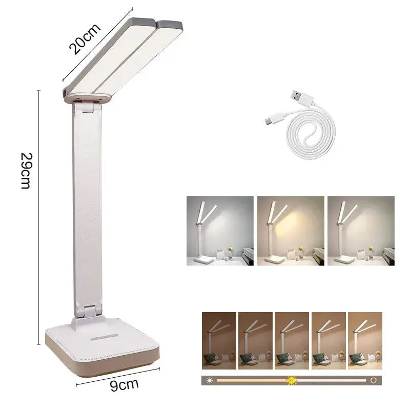 Lampe De Bureau LED 2 Branches - ModuloDesk