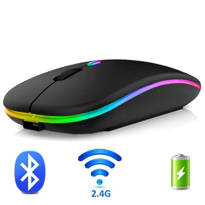 Souris Sans Fil Plate RGB ModuloDesk