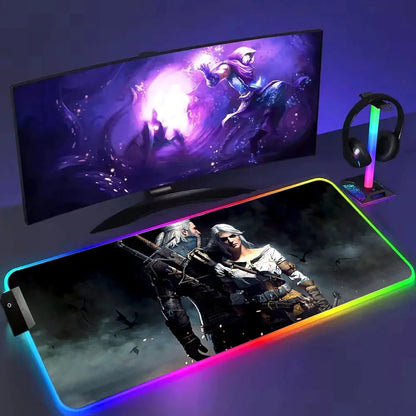 Tapis De Souris Gamer RGB - ModuloDesk