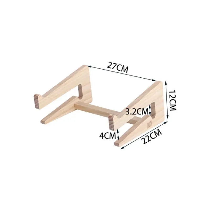 Support Ordinateur Portable Bois - ModuloDesk
