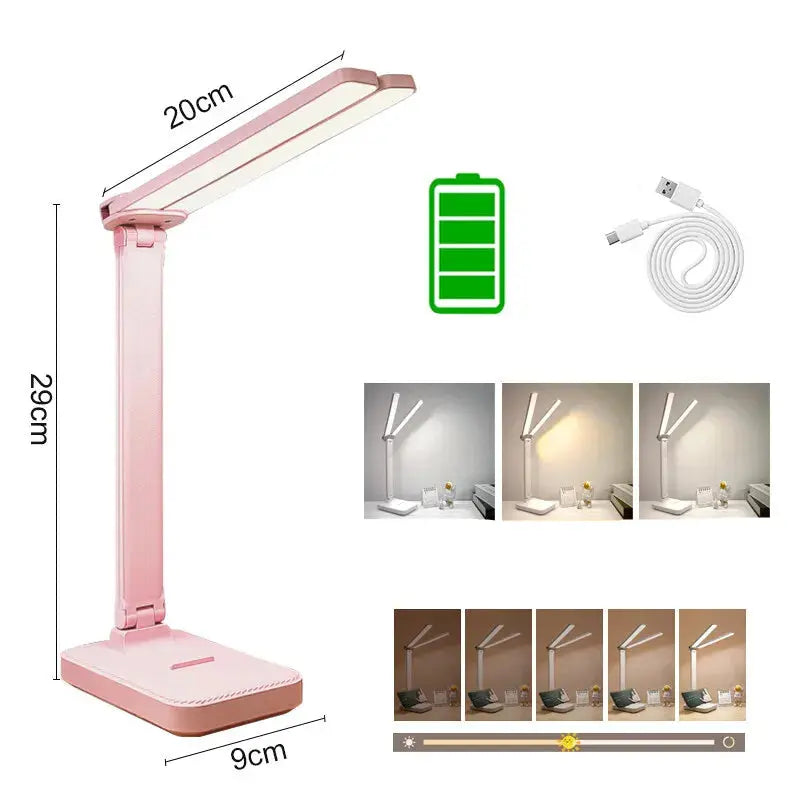 Lampe De Bureau LED 2 Branches - ModuloDesk