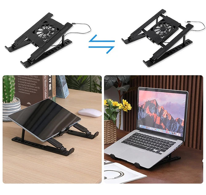 Support Ordinateur Portable Inclinable Ventilé ModuloDesk