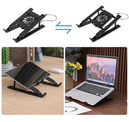Support Ordinateur Portable Inclinable Ventilé ModuloDesk