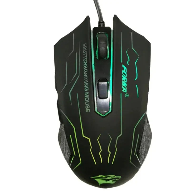 Souris Filaire Noir RGB ModuloDesk