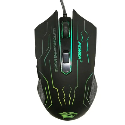 Souris Filaire Noir RGB ModuloDesk