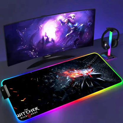 Tapis De Souris Gamer RGB - ModuloDesk