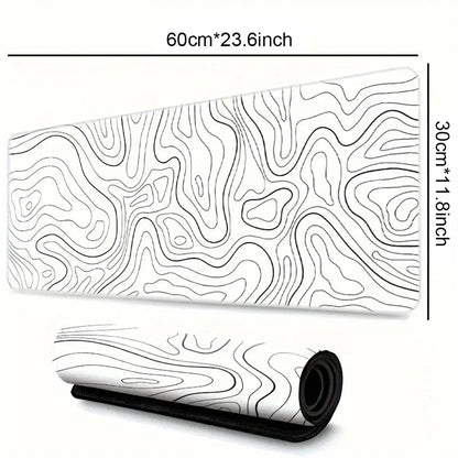 Tapis De Souris Noir & Blanc - ModuloDesk