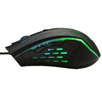 Souris Filaire Noir RGB ModuloDesk