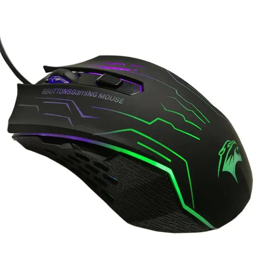 Souris Filaire Noir RGB