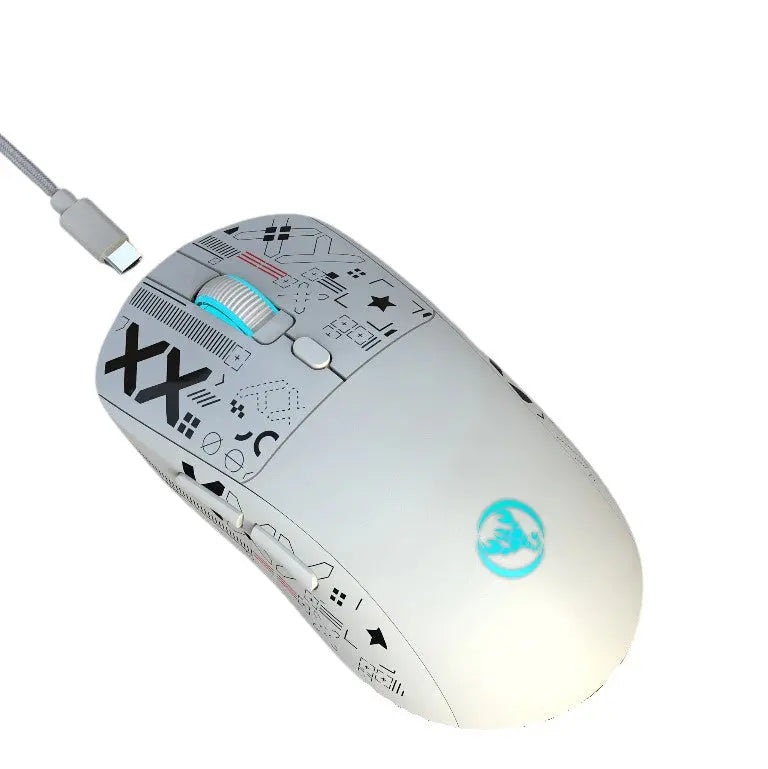 Souris Sans Fil Gamer Blanche