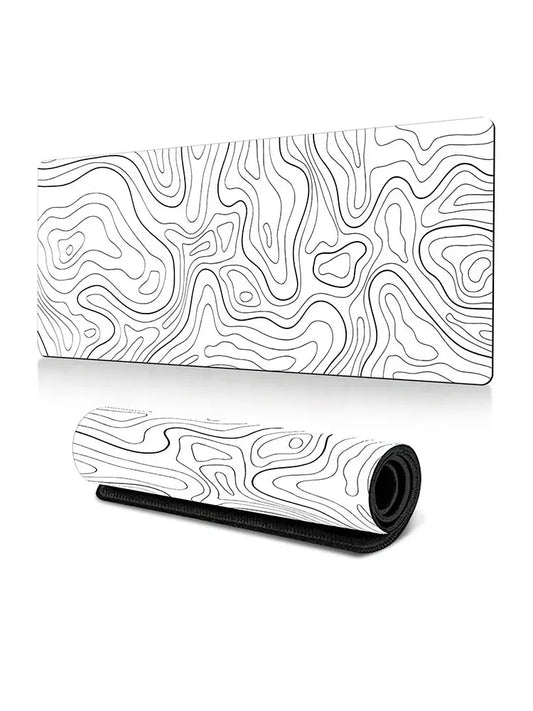 Tapis De Souris Noir & Blanc