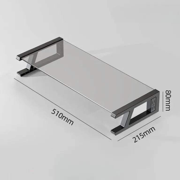 Support Ecran En Verre - ModuloDesk