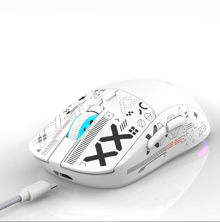 Souris Sans Fil Gamer Blanche ModuloDesk